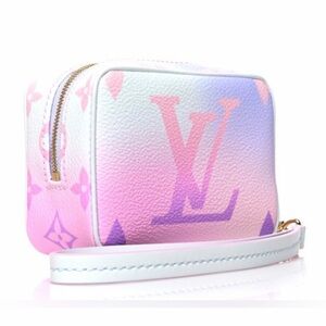 NEW Louis Vuitton Spring in the City Wapity Zip Wristlet Sunrise Pastel